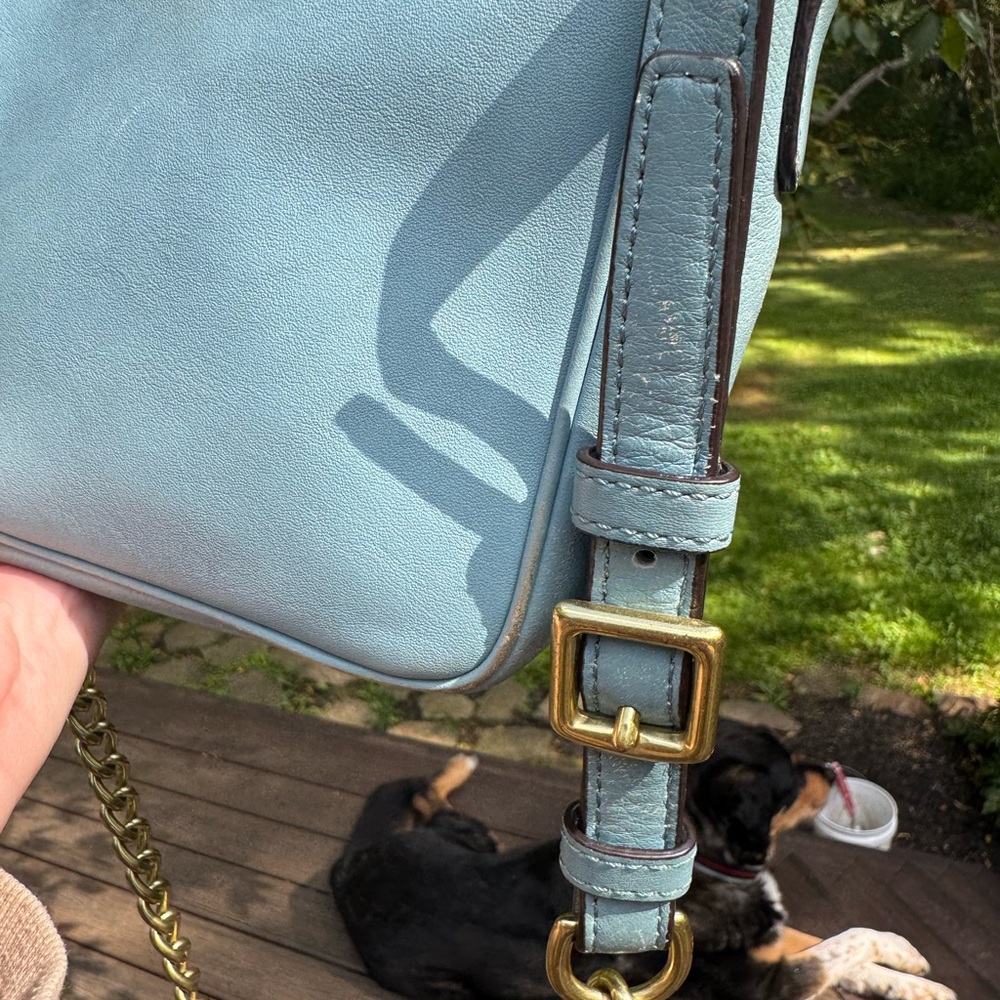 Coach Sky Blue Crossbody Bag - Picture 16 of 16